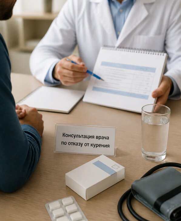 Консультация врача по отказу от курения для взрослых в Снежинске